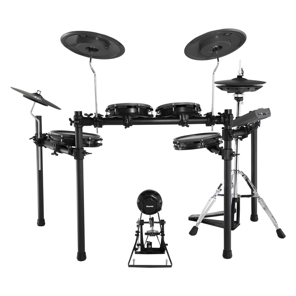 Foto 2 pulgar | Set De Batería Electrónica Drumco Mercury Ii - Bk Pad Pad Negro 9 Pz