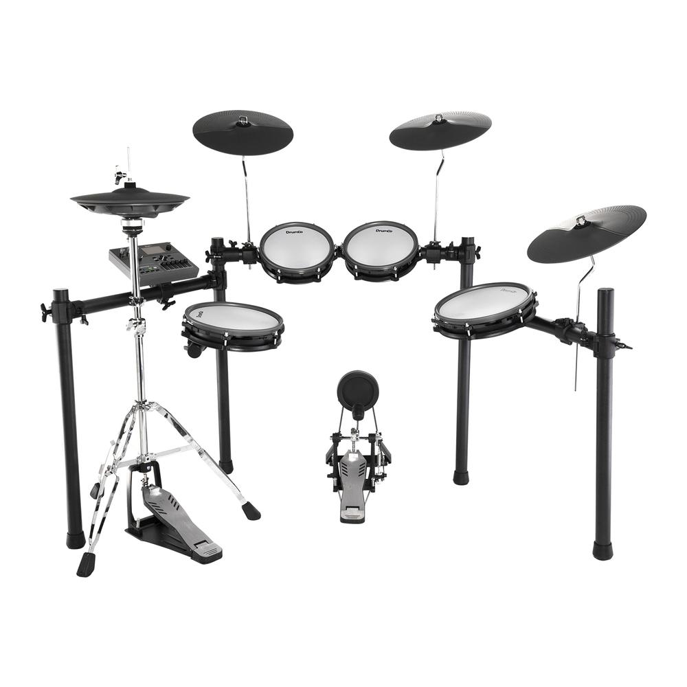 Foto 4 pulgar | Set De Batería Electrónica Drumco Mercury Ii - Bk Pad Pad Negro 9 Pz