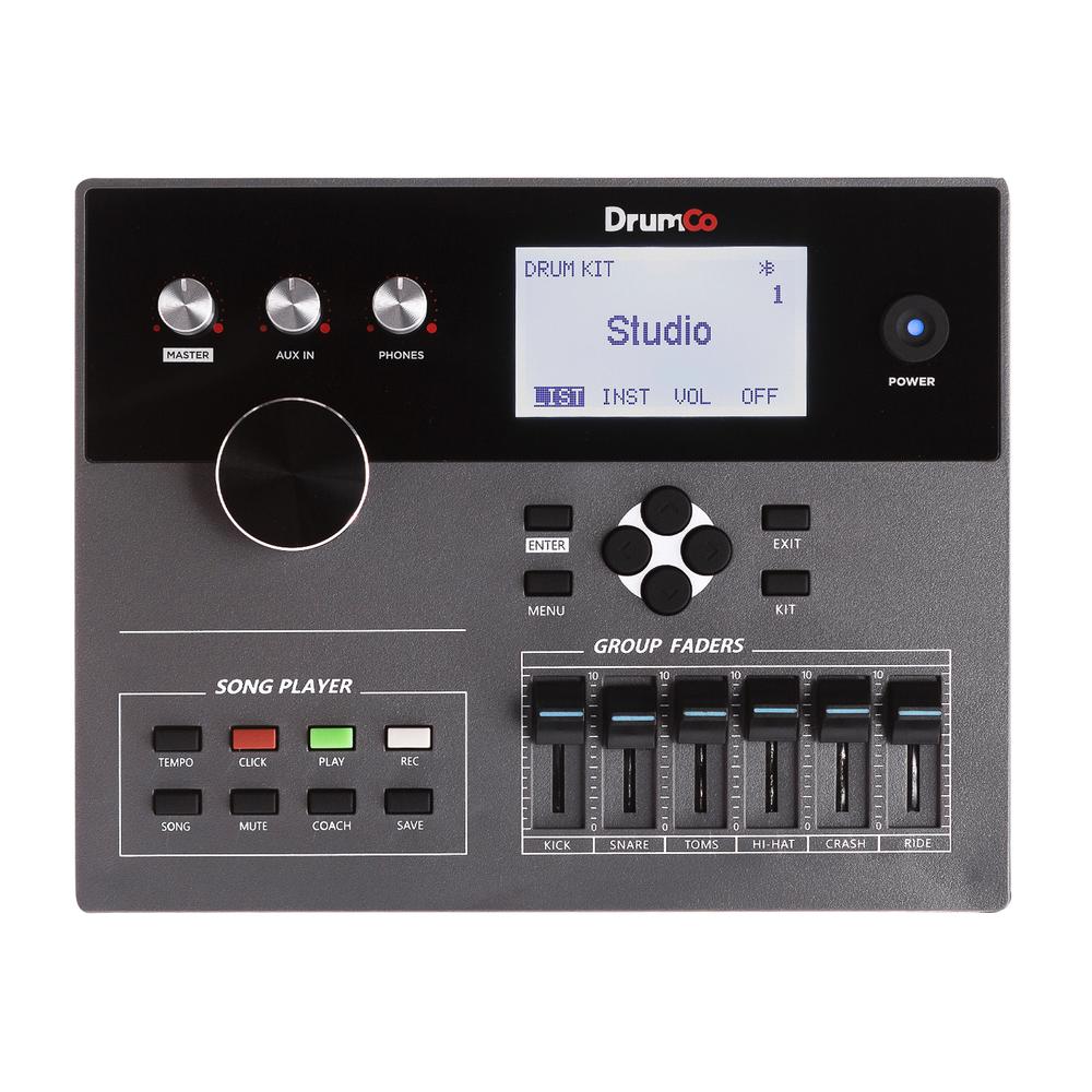 Foto 9 pulgar | Set De Batería Electrónica Drumco Mercury Ii - Bk Pad Pad Negro 9 Pz
