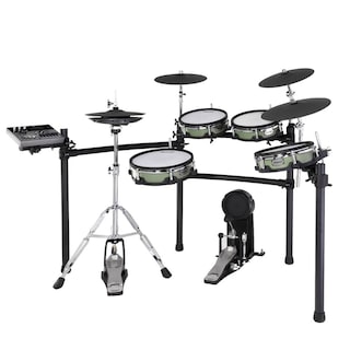 Foto 4 | Set De Batería Electrónica Drumco Titanium Ii – Gn Color Verde 9 Pzs