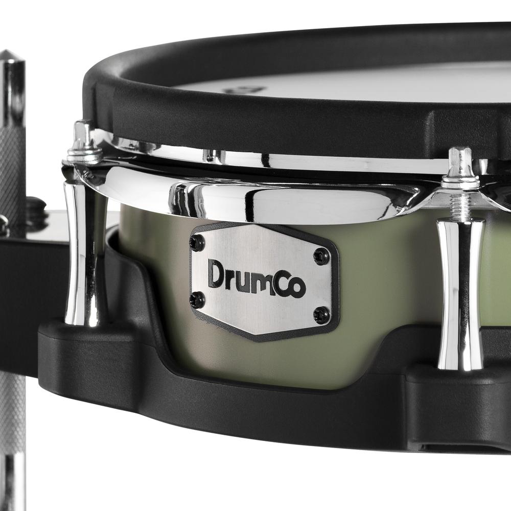 Foto 6 pulgar | Set De Batería Electrónica Drumco Titanium Ii – Gn Color Verde 9 Pzs