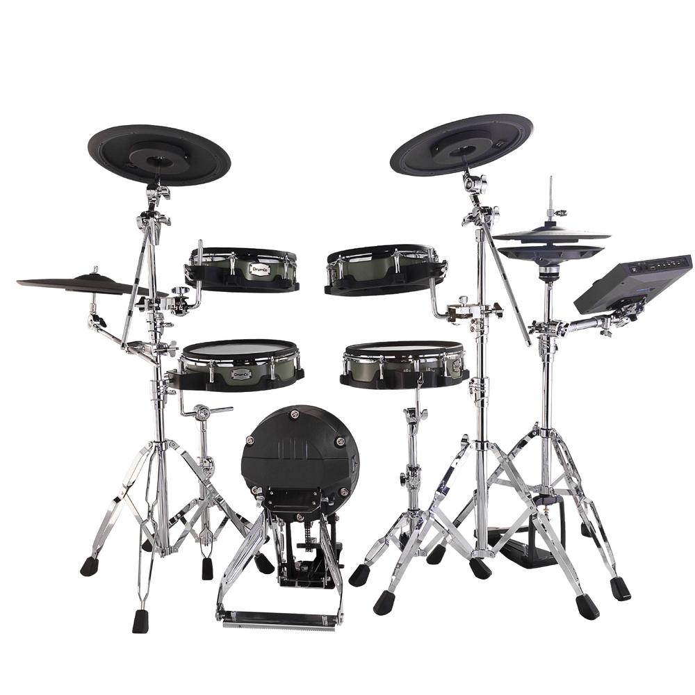 Foto 2 pulgar | Set De Batería Electrónica Drumco Platinum -  Gn Color Verde 9 Pzs