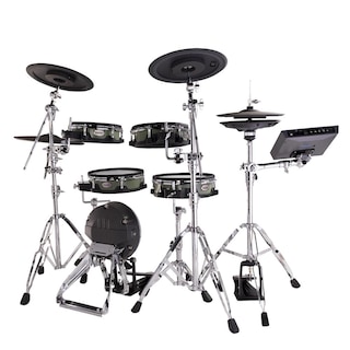 Foto 2 | Set De Batería Electrónica Drumco Platinum - Gn Color Verde 9 Pzs