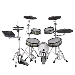 Foto 3 | Set De Batería Electrónica Drumco Platinum - Gn Color Verde 9 Pzs