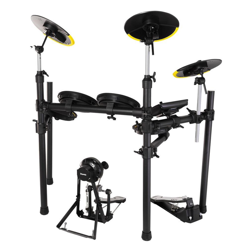Foto 2 | Set De Batería Electrónica Drumco Copper Ii - Yl Color Amarillo De 8 Piezas
