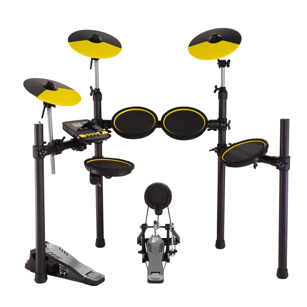 Foto 4 pulgar | Set De Batería Electrónica Drumco Copper Ii - Yl Color Amarillo De 8 Piezas