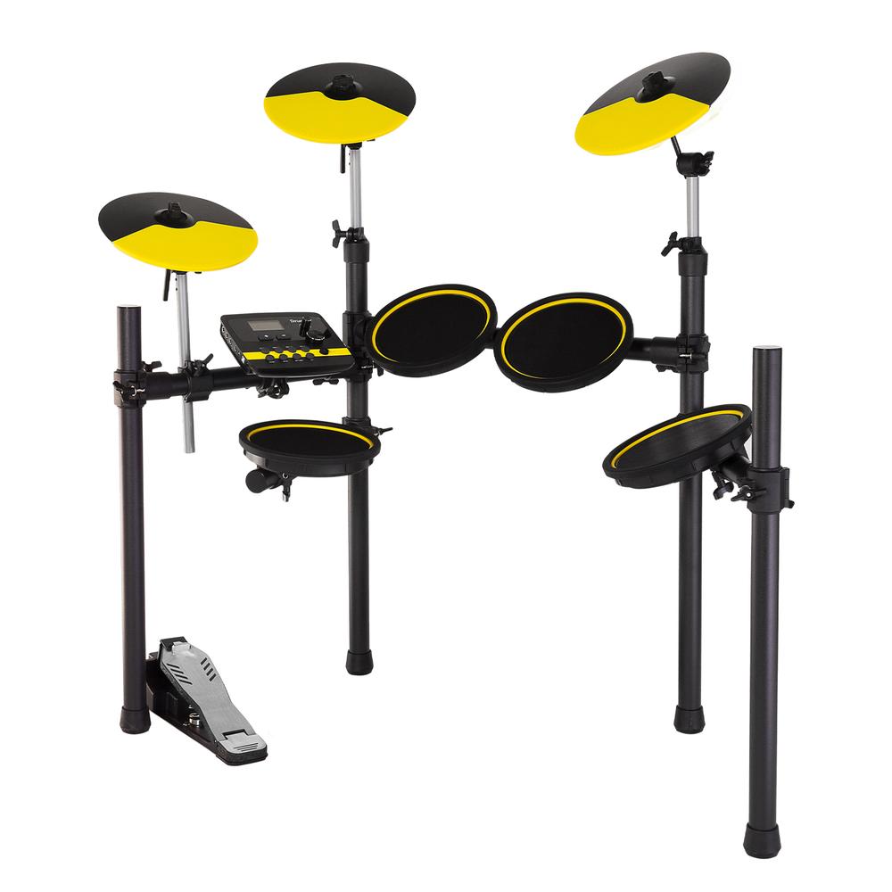 Foto 5 pulgar | Set De Batería Electrónica Drumco Copper Ii - Yl Color Amarillo De 8 Piezas