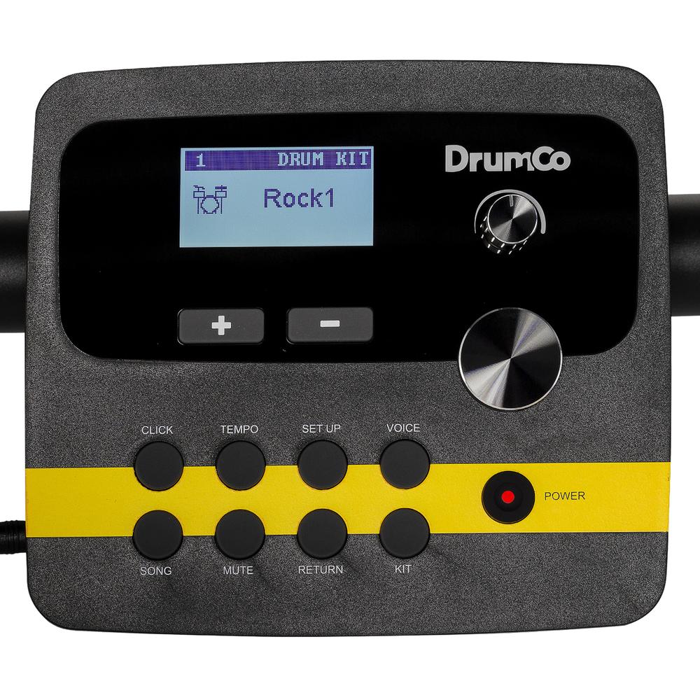Foto 8 pulgar | Set De Batería Electrónica Drumco Copper Ii - Yl Color Amarillo De 8 Piezas