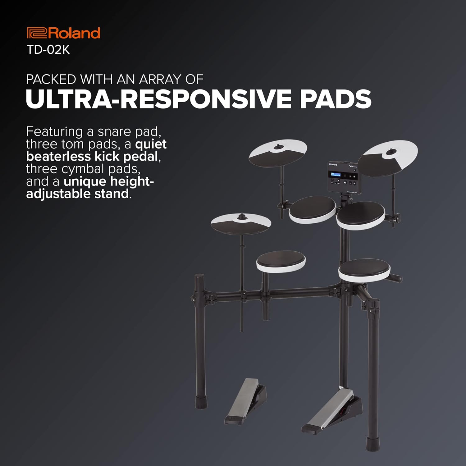 Foto 4 | Batería Electrónica Roland Td02k