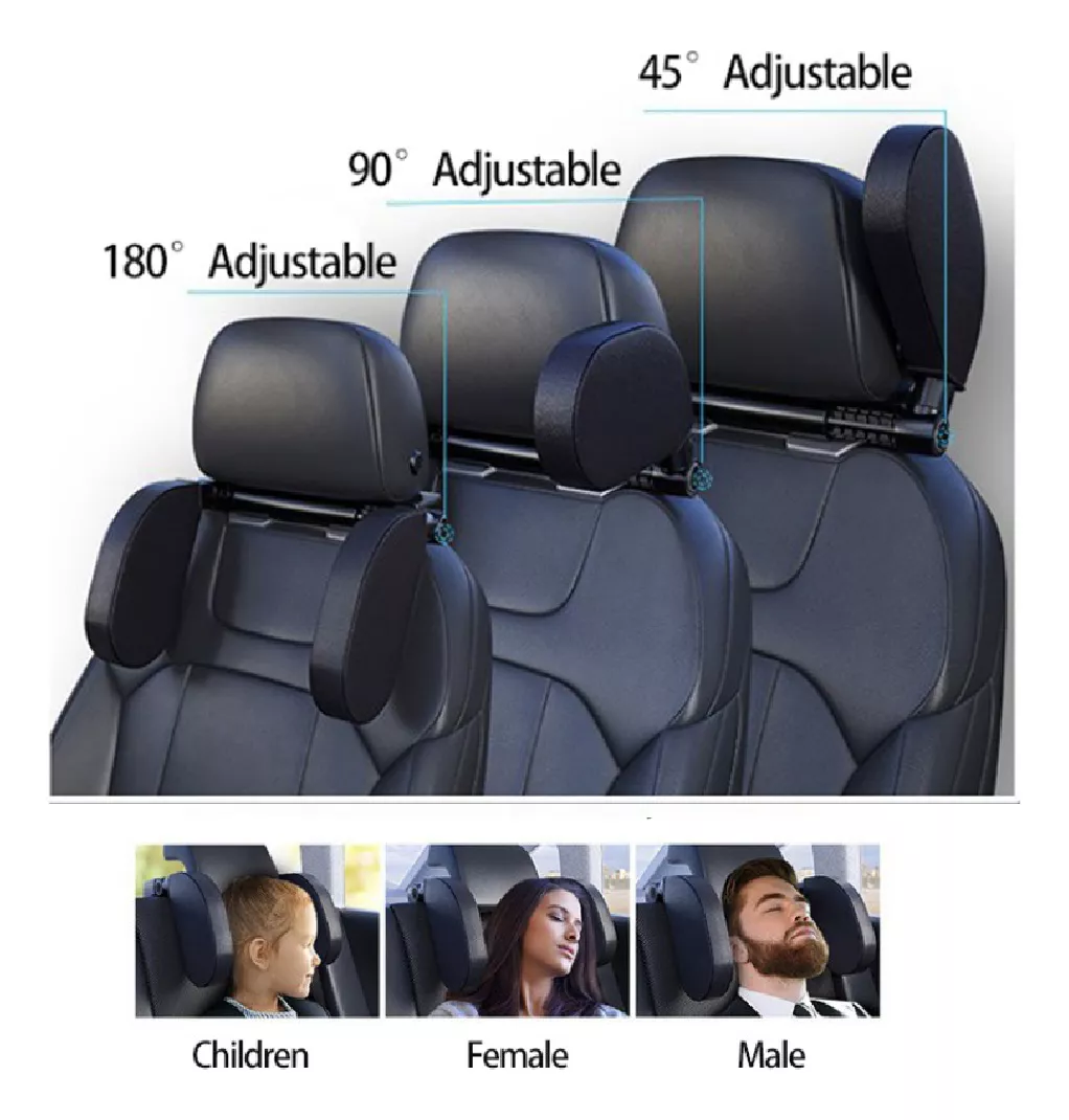 Foto 5 pulgar | Venta Internacional - Apoyo de Cabeza para Asiento de Coche