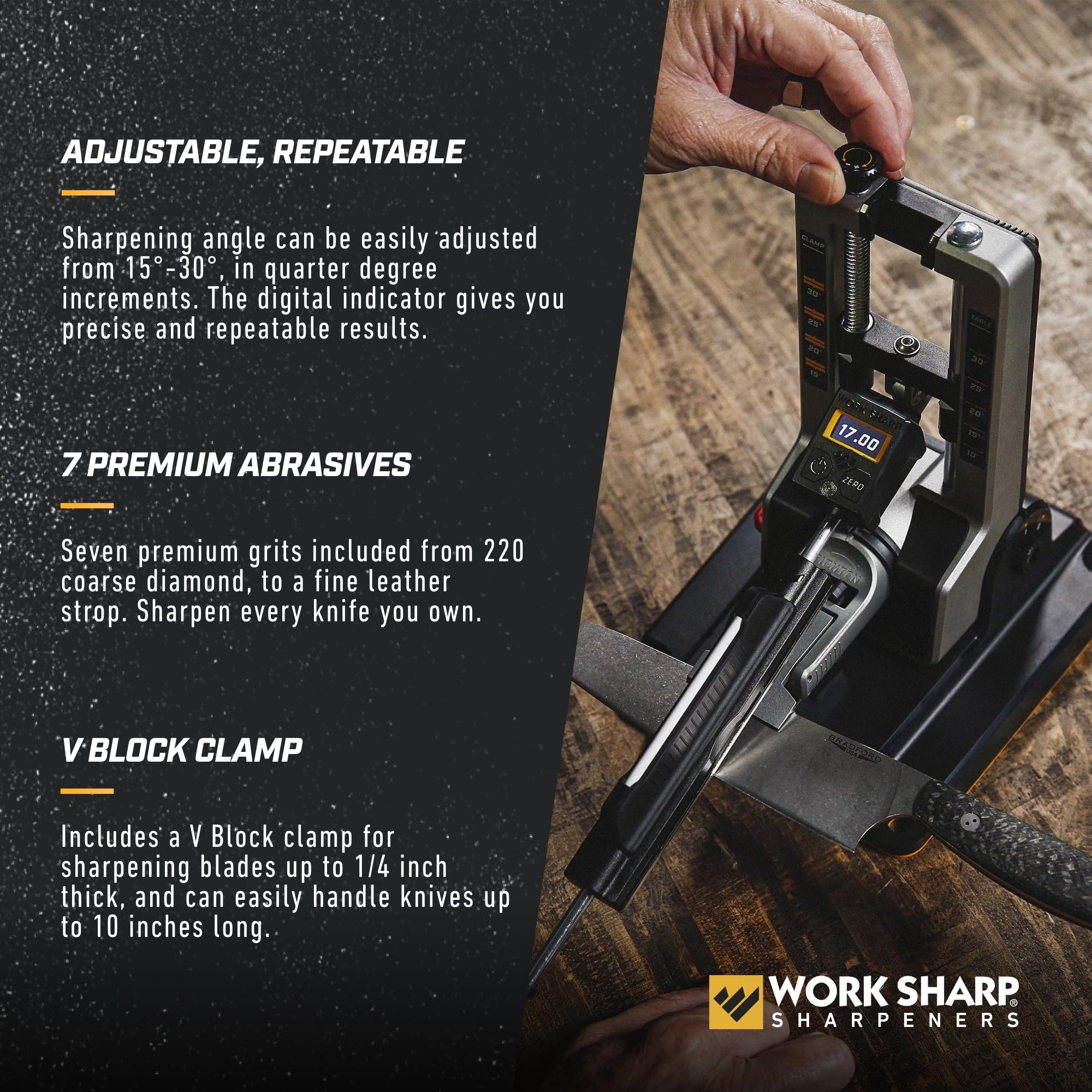 Foto 4 | Afilador De Cuchillos Work Sharp Professional Precision Adjust - Venta Internacional.