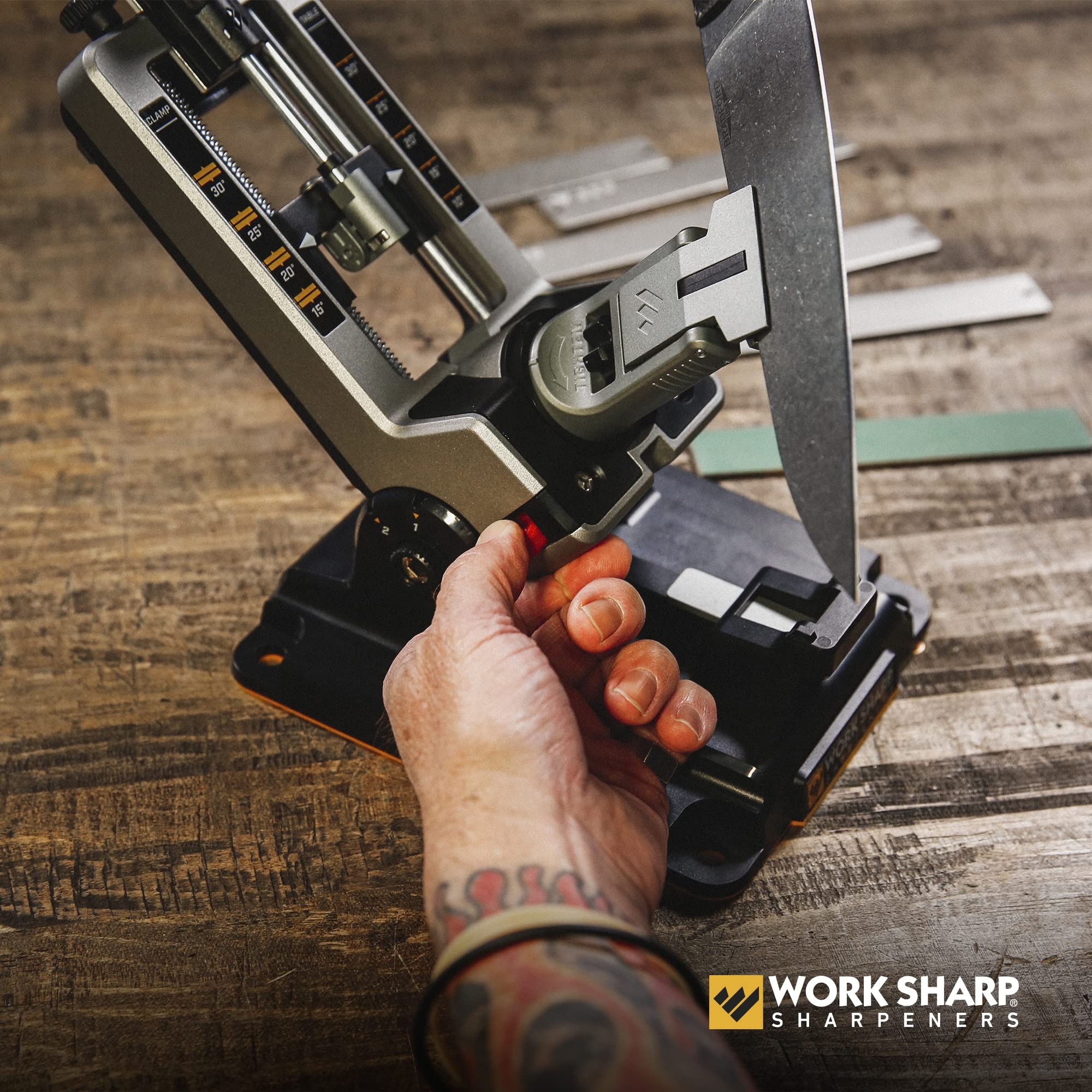 Foto 7 pulgar | Afilador De Cuchillos Work Sharp Professional Precision Adjust - Venta Internacional.