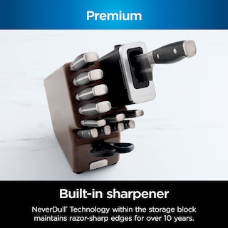 Foto 4 | Juego De Cuchillos Ninja Foodi Neverdull Premium, 13 Piezas, Acero Inoxidable - Venta Internacional.