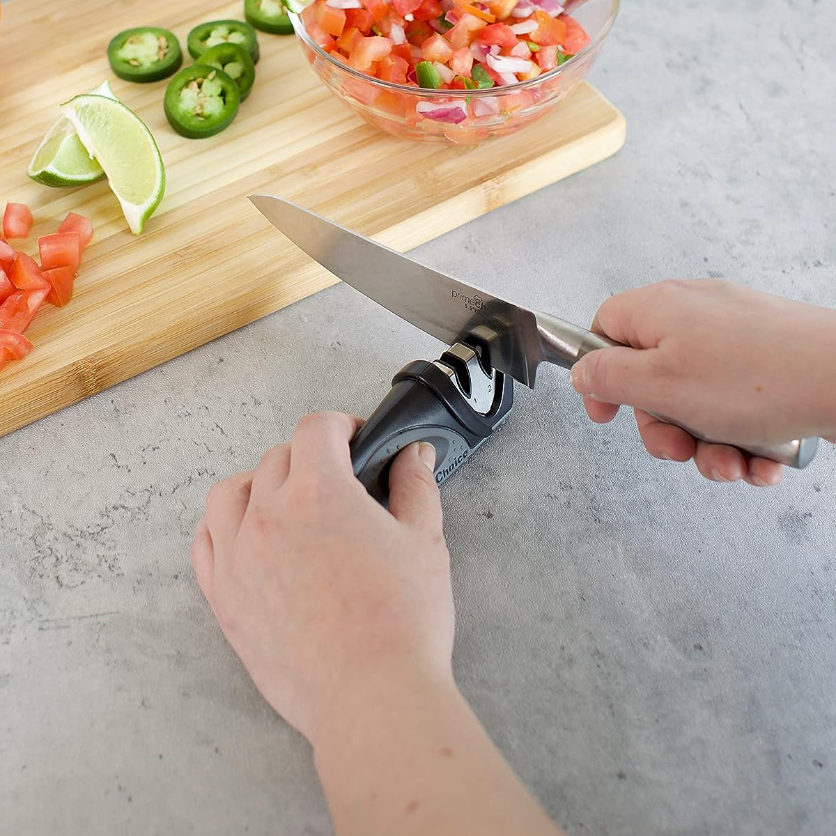 Foto 5 | Afilador De Cuchillos Manual 2 Etapas Compacto Chef's Choice 476