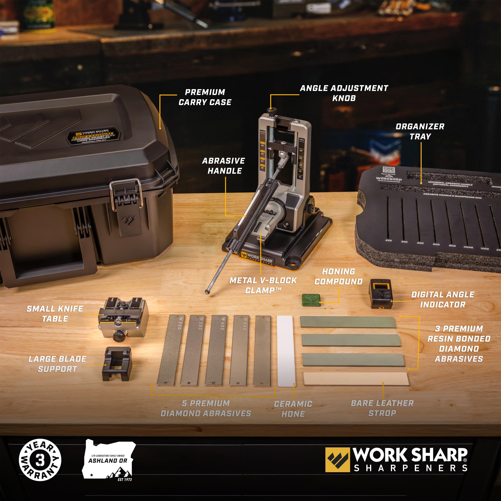 Foto 2 | Afilador De Cuchillos Work Sharp Professional Precision Adjust Elite - Venta Internacional.