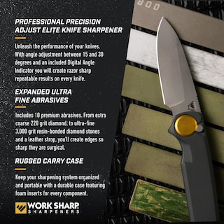 Foto 4 | Afilador De Cuchillos Work Sharp Professional Precision Adjust Elite - Venta Internacional.