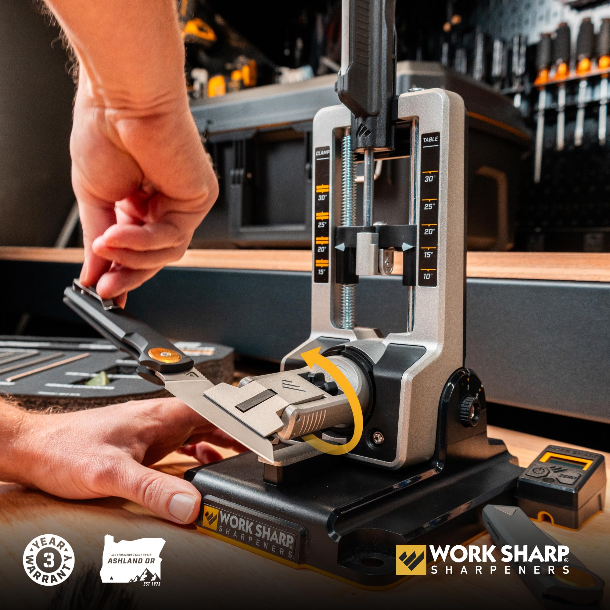 Foto 7 pulgar | Afilador De Cuchillos Work Sharp Professional Precision Adjust Elite - Venta Internacional.