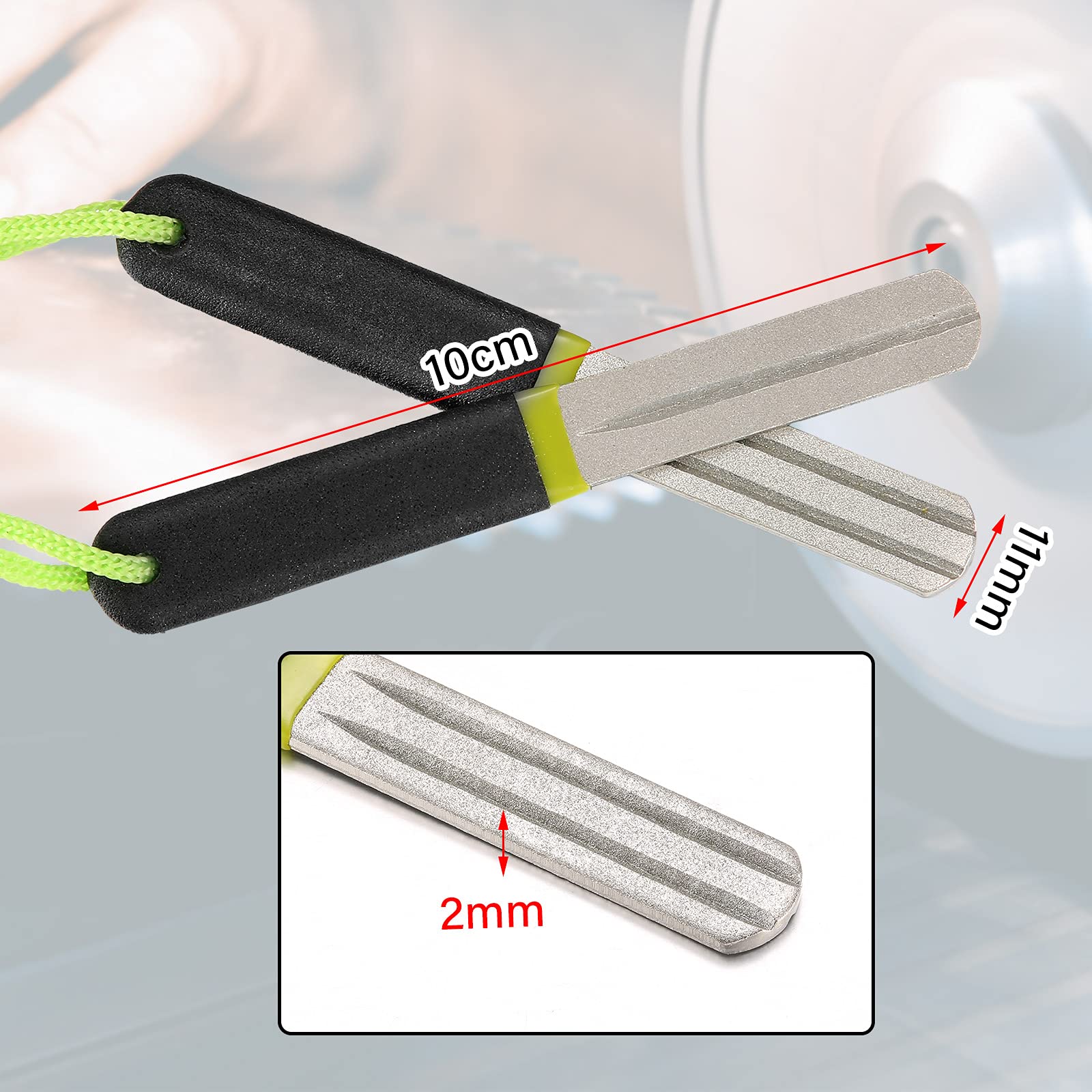 Foto 4 pulgar | Afilador de Anzuelos Skylety Diamond File Fishing 4 Unidades - Venta Internacional