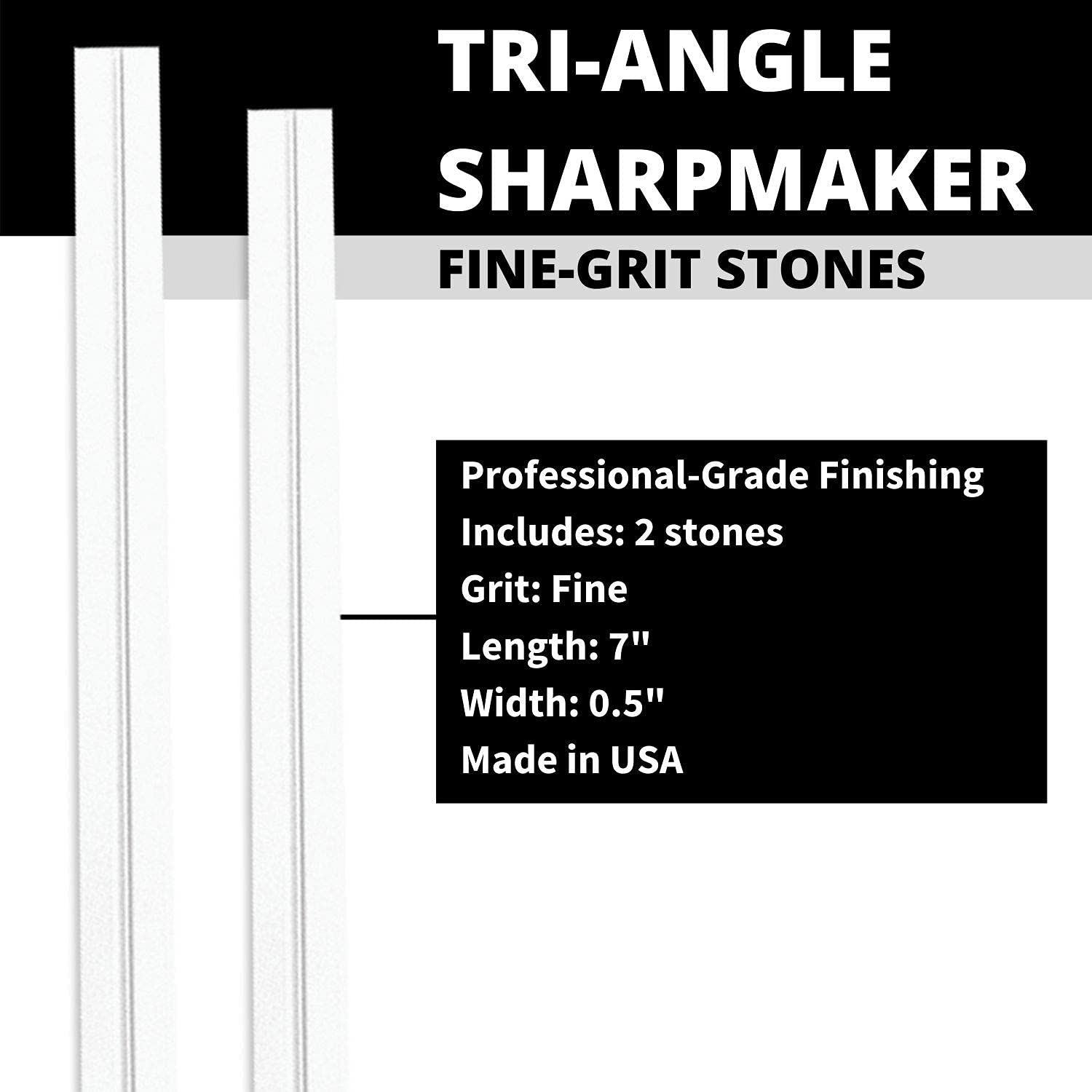 Foto 3 | Set Sharpmaker Spyderco Tri-angle 204mf Con Dvd Y 2 Juegos De Piedras - Venta Internacional.