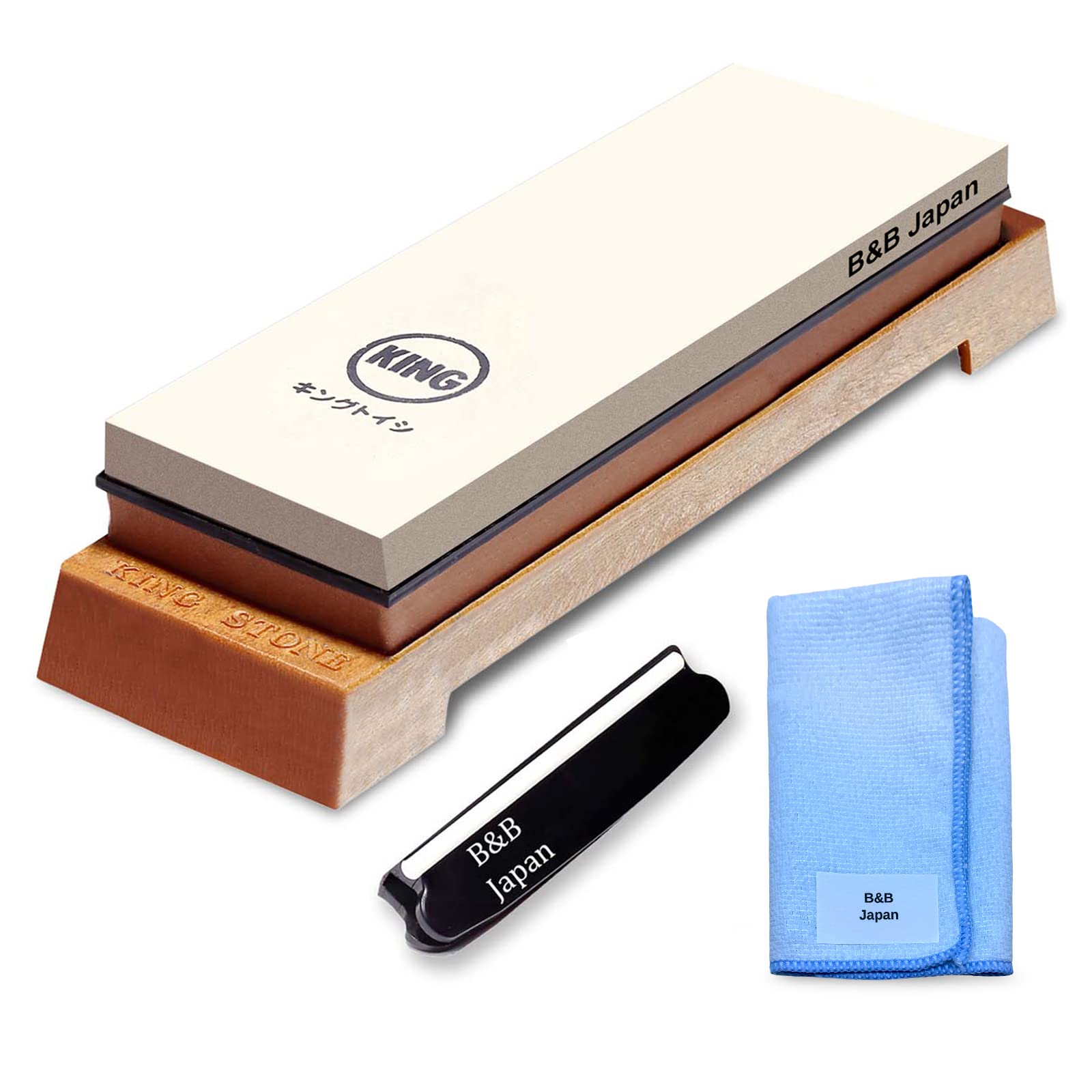 Foto 2 pulgar | Set De Inicio Whetstone King 1000/6000 Grit Con Soporte Angular Para Cuchillos - Venta Internacional.