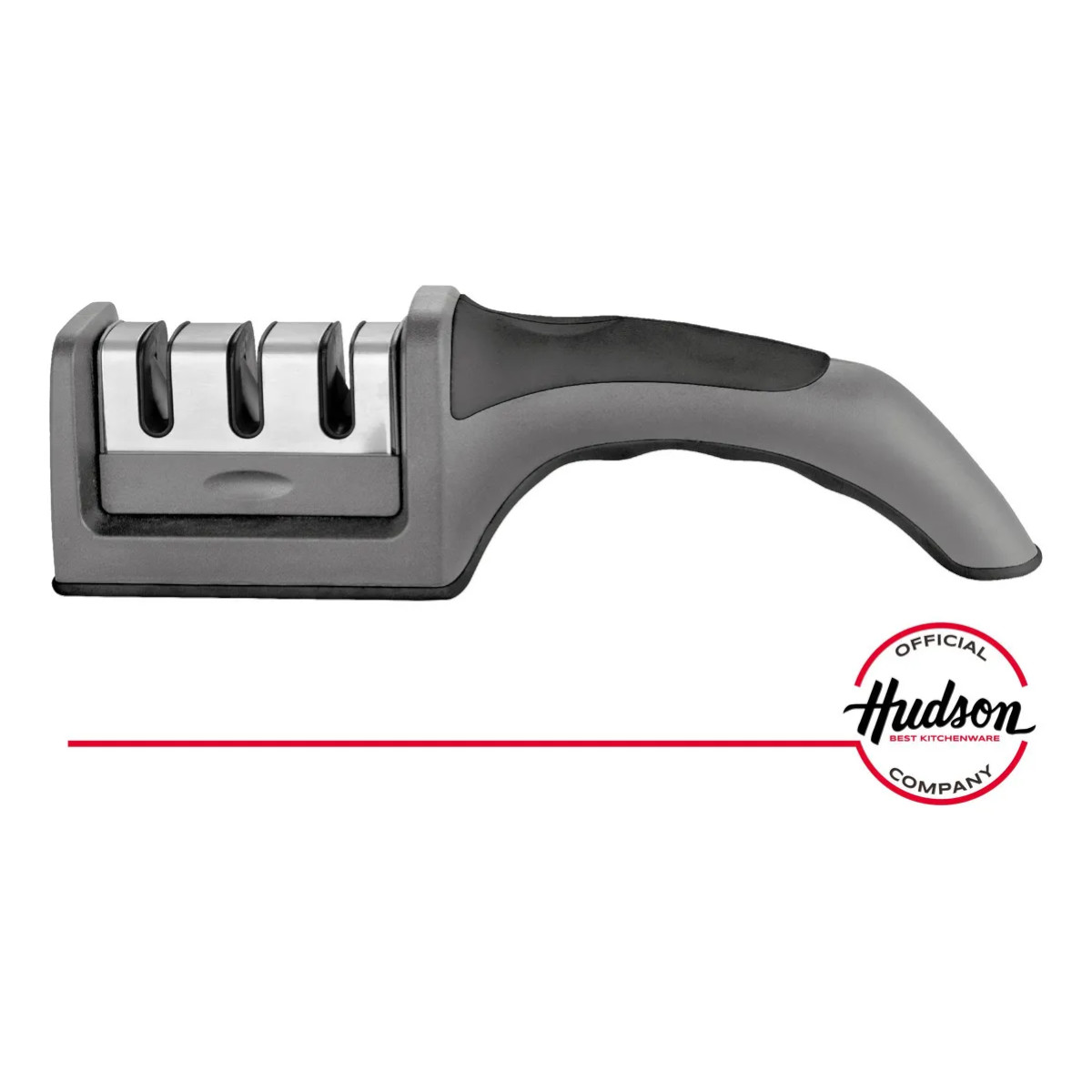 Foto 3 pulgar | Afilador Cuchillos Y Tijeras Hudson 3 Tiempos Ergonómico