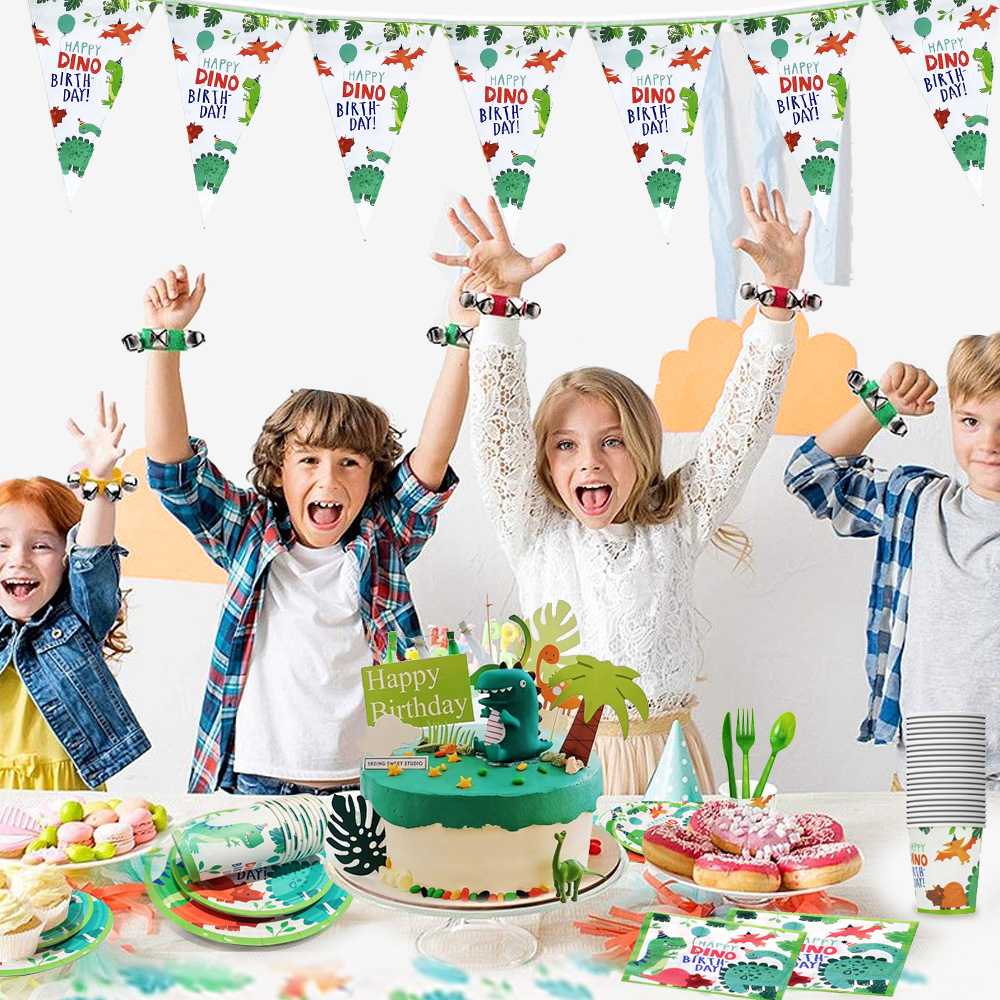Foto 4 | Paquete De Fiesta Happy Dino Birthday 25 Personas