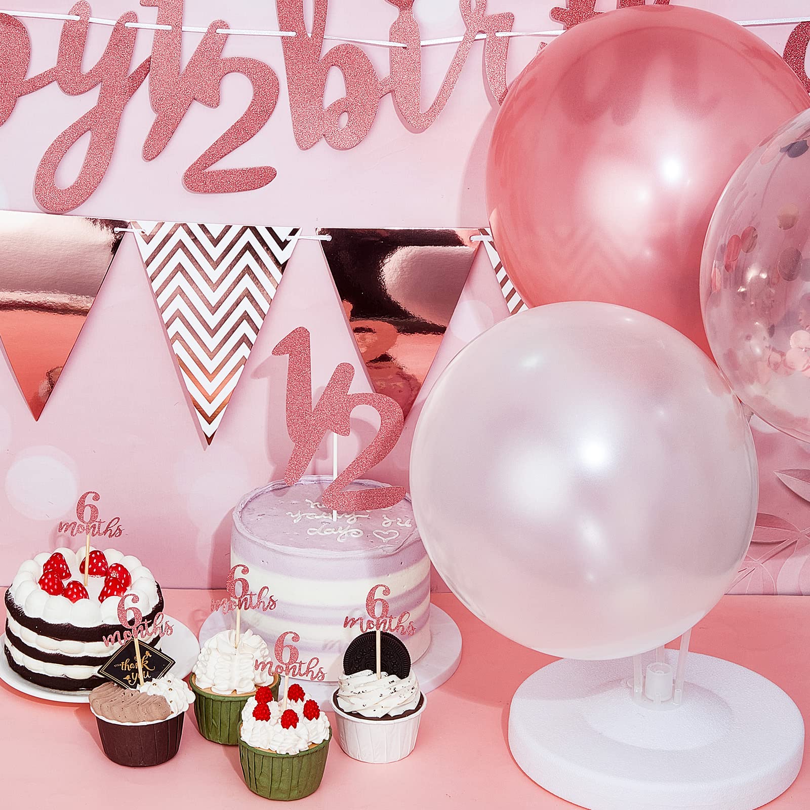 Foto 5 pulgar | Decoraciones de Cumpleaños Skylety para Bebé de 6 Meses - Venta Internacional