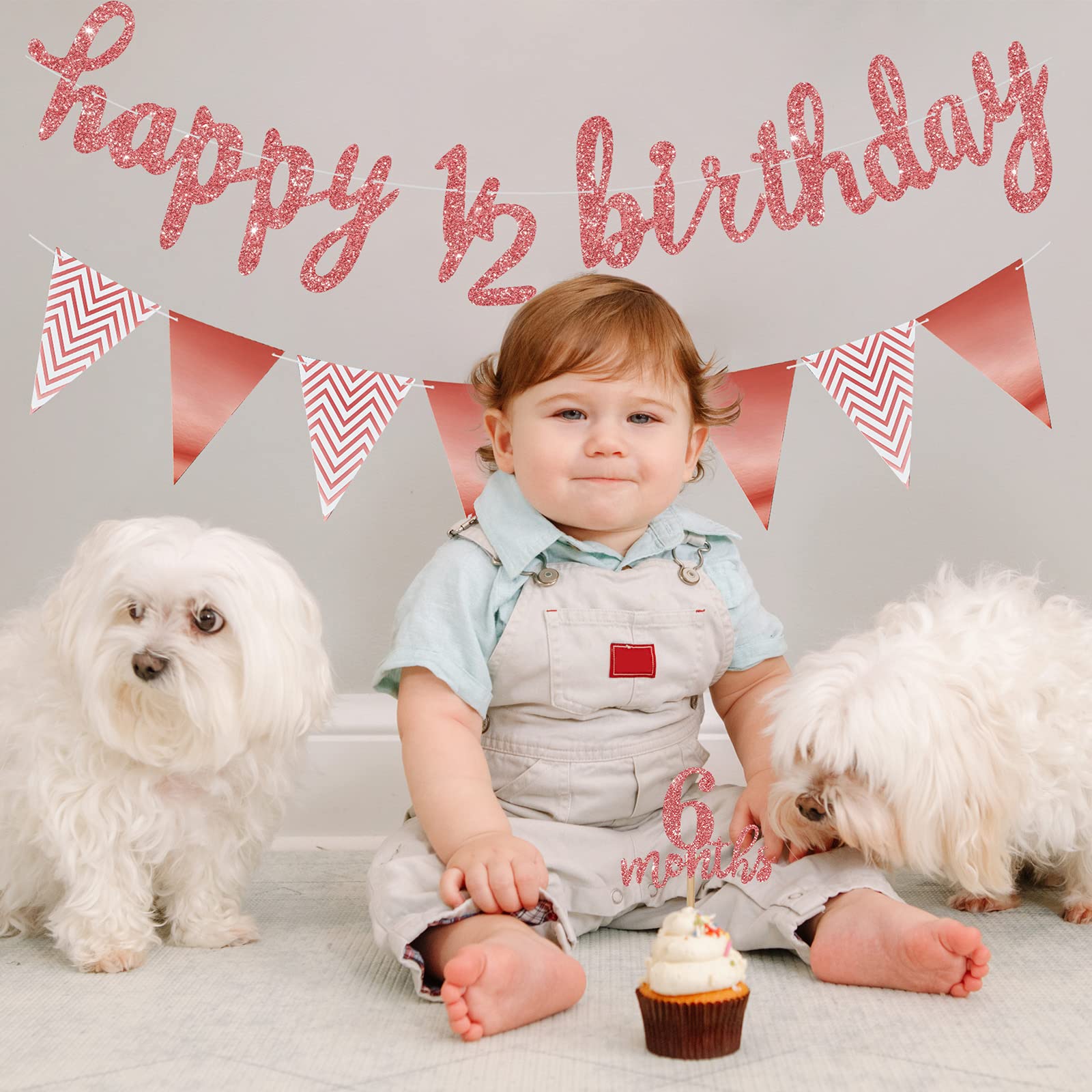 Foto 6 pulgar | Decoraciones de Cumpleaños Skylety para Bebé de 6 Meses - Venta Internacional