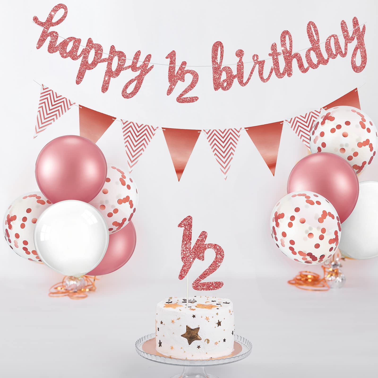 Foto 8 pulgar | Decoraciones de Cumpleaños Skylety para Bebé de 6 Meses - Venta Internacional