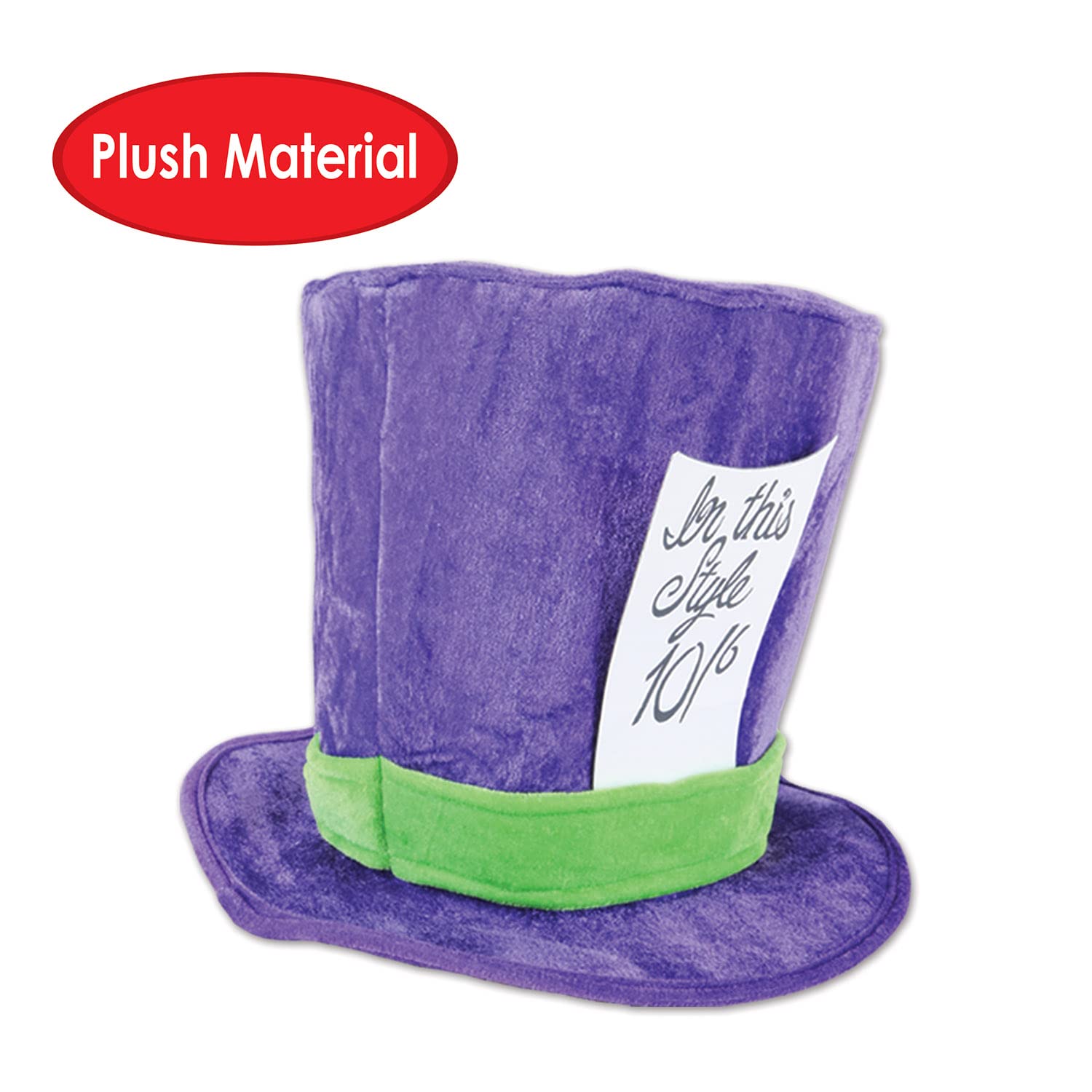 Foto 4 | Gorro Beistle De Felpa Mad Hatter, Morado Y Verde, Para Adultos - Venta Internacional.