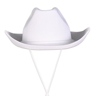 Foto 1 | Sombrero De Vaquero Beistle Novelty De Fieltro Blanco Para Adulto - Venta Internacional.