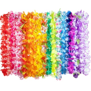 Foto 1 | Leis Joyin Hawaiian Leis, 120 Unidades, Coloridas Flores Tropicales - Venta Internacional.