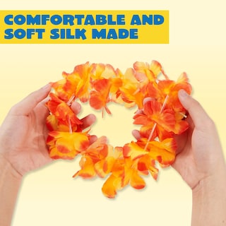 Foto 2 | Leis Joyin Hawaiian Leis, 120 Unidades, Coloridas Flores Tropicales - Venta Internacional.