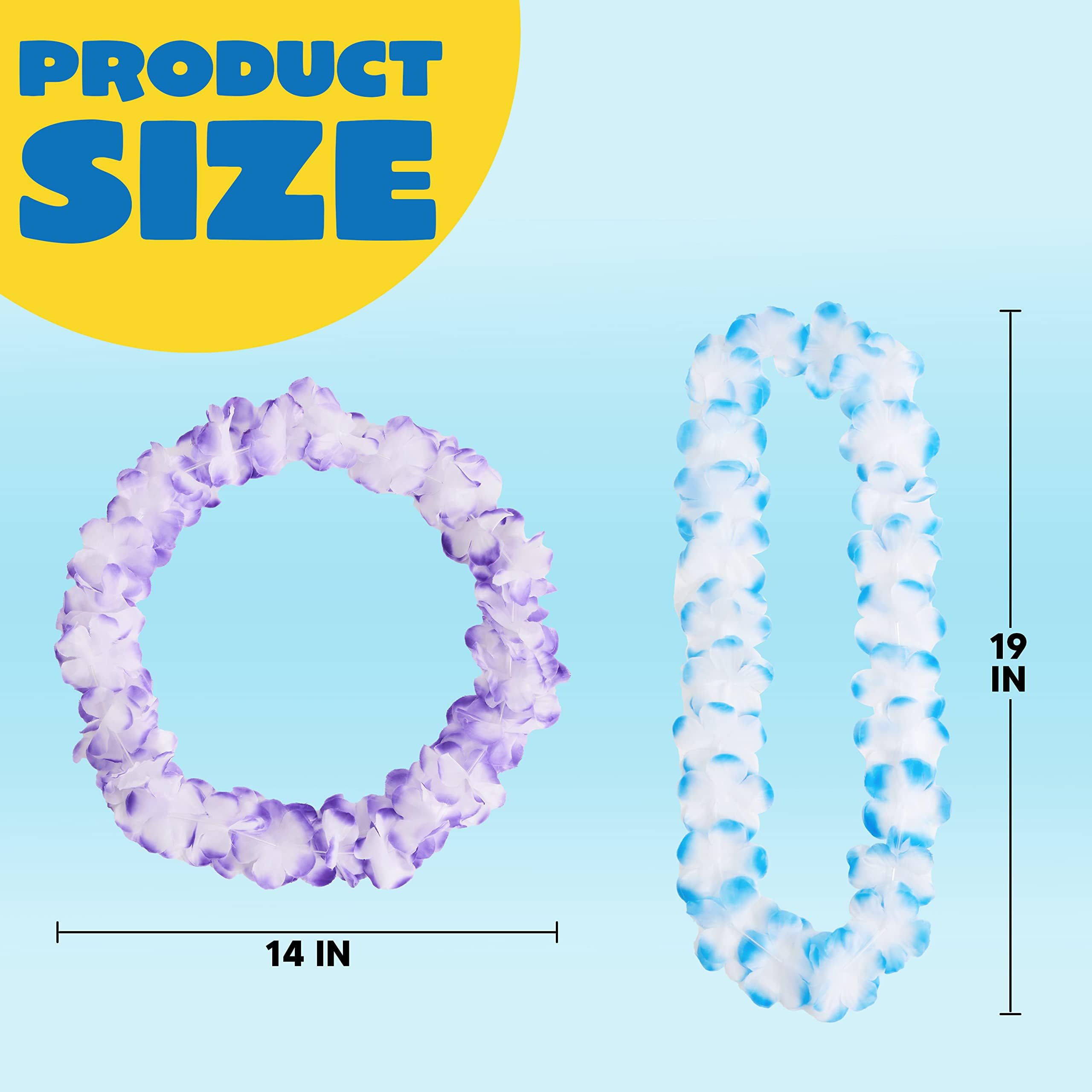 Foto 5 pulgar | Leis Joyin Hawaiian Leis, 120 Unidades, Coloridas Flores Tropicales - Venta Internacional.