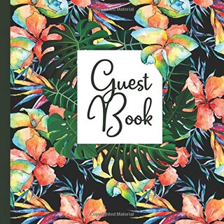 Foto 1 | Suministros Para Fiestas Hawaianas Con Libro De Visitas, Rastreador De Regalos E Imagen - Venta Internacional.