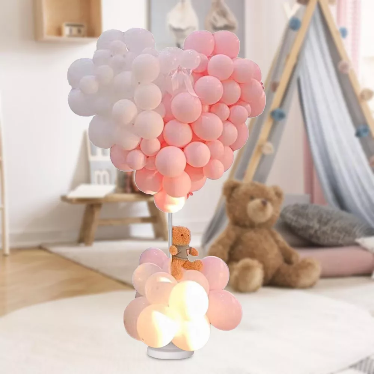 Foto 3 pulgar | Bases Para Globos De Corazón: Sostén Tu Amor Con Estilo En Cada Celebración