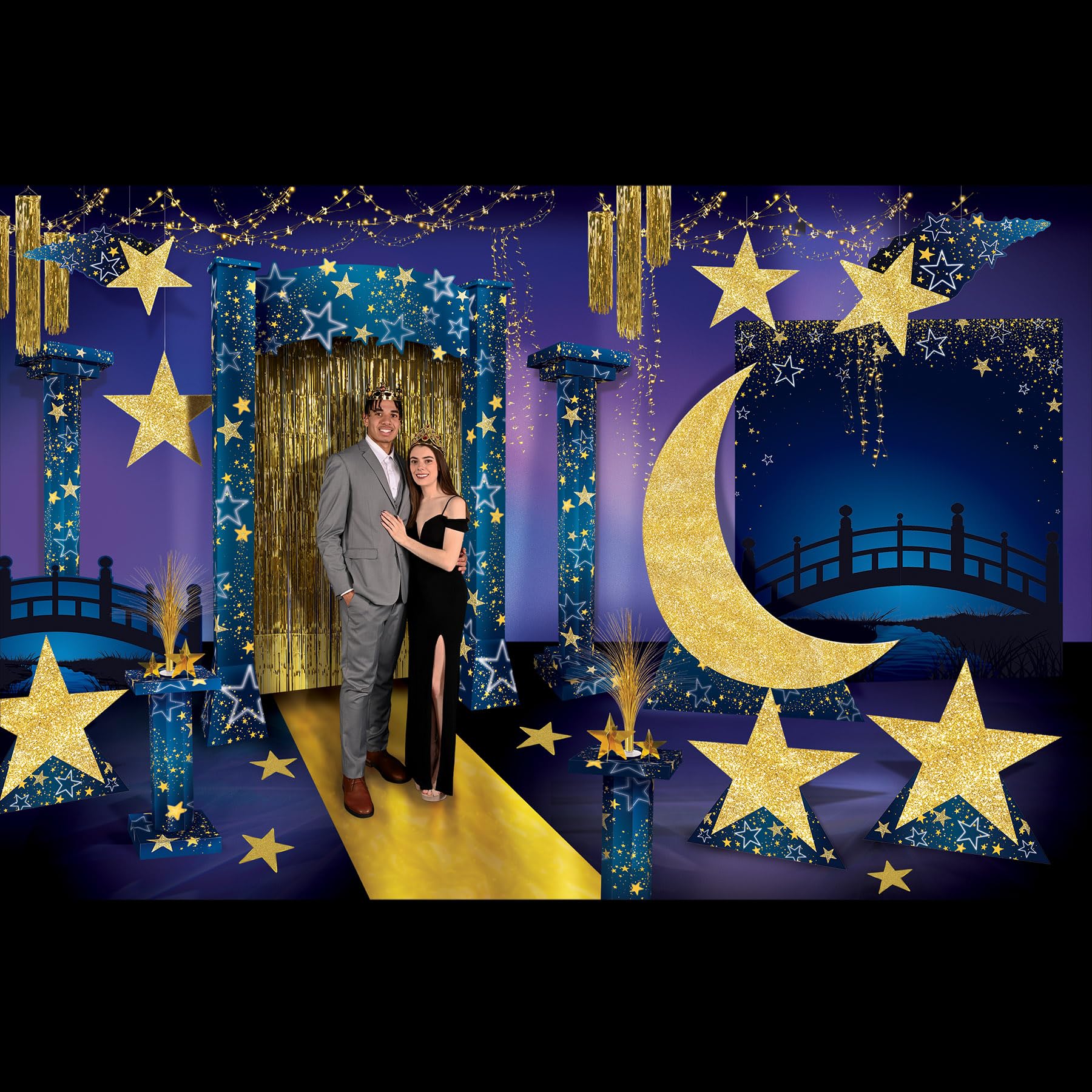 Foto 5 | Puente De Cartón Con Forma De Beistle Starry Night, 35 X 190 Cm - Venta Internacional.