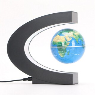 Foto 1 | Levitación Magnética Led Con Forma De Globo Flotante Con Mapa Mundial Y Base - Venta Internacional.