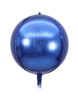 Foto 3 | 12 Globos Azul + Gratis Termo Güish De Regalo