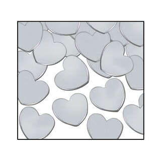 Foto 1 | Accesorio Para Fiestas Beistle Fanci-fetti Hearts (plateado) 30 Ml - Venta Internacional.