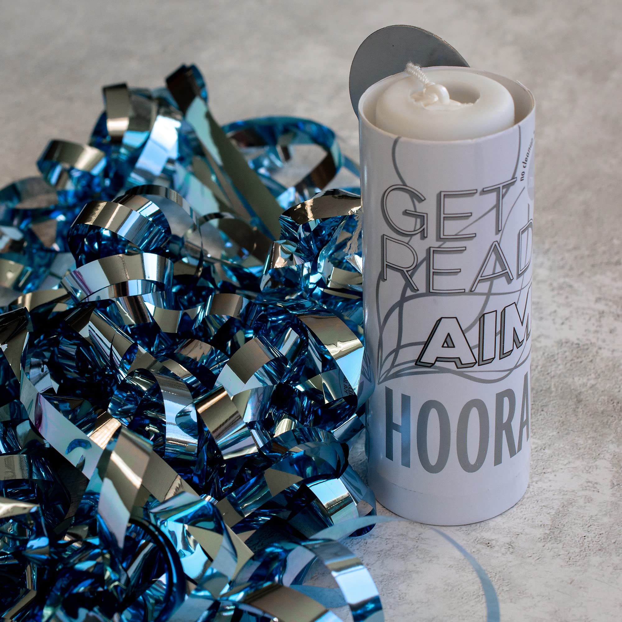 Foto 5 | Lámina Azul Celebration Pop Out Streamers Simplicity, 14 Unidades - Venta Internacional.