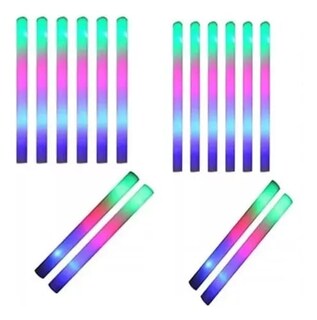 Foto 3 | Kit de Barra Luz Led Espuma Aplaudidor y Batucadas para Fiestas 50 piezas