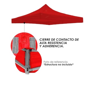 Foto 8 | Paquete de Lonas Impermeables Ilios Innova Rojas 2 Piezas de 200 x 200 cm C/U