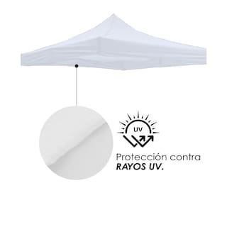 Foto 6 | Paquete de Lonas Impermeables Ilios Innova Blancas 2 Piezas de 200 x 200 cm C/U