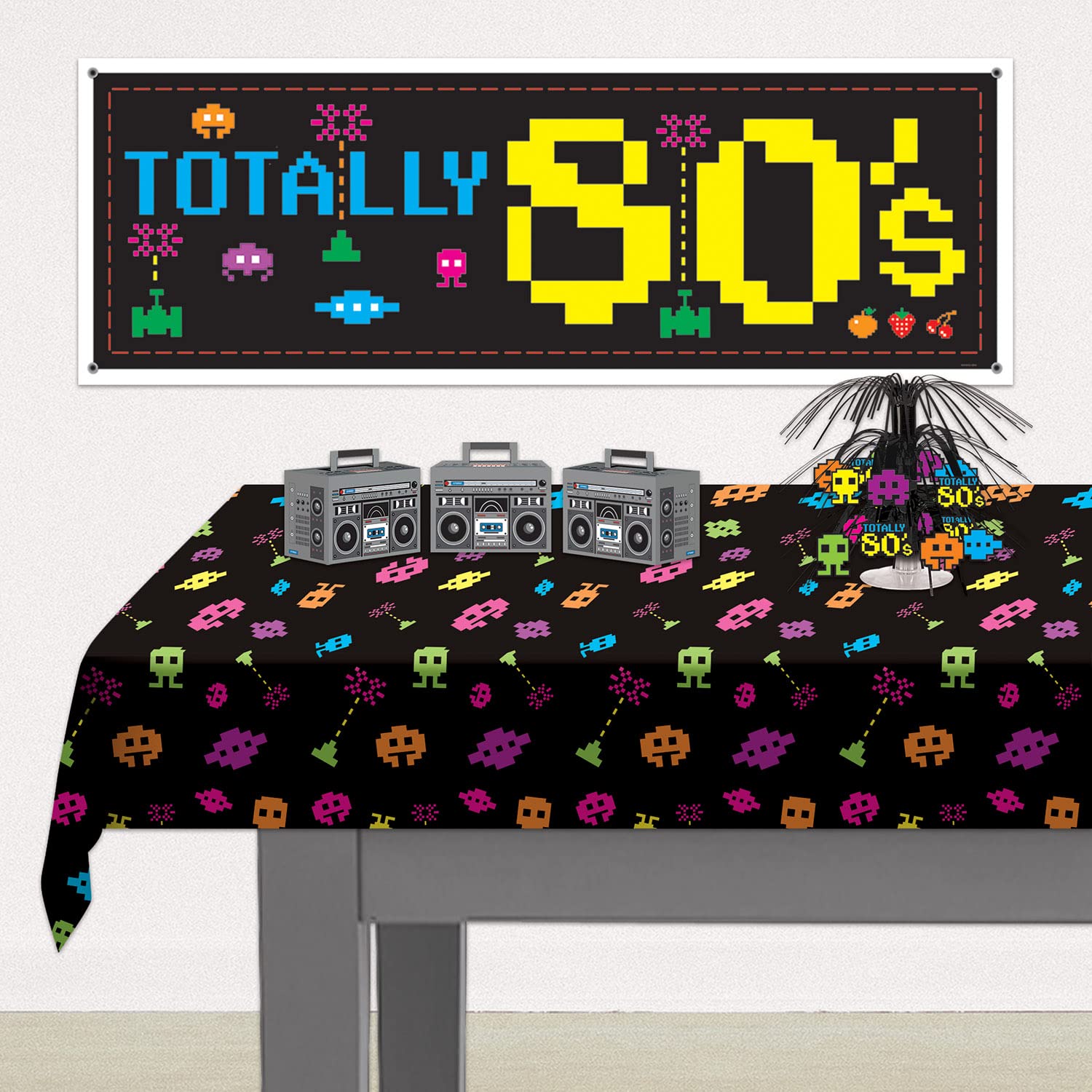 Foto 7 pulgar | Mantel de Plástico Beistle 80's 137 x 274 cm - Venta Internacional