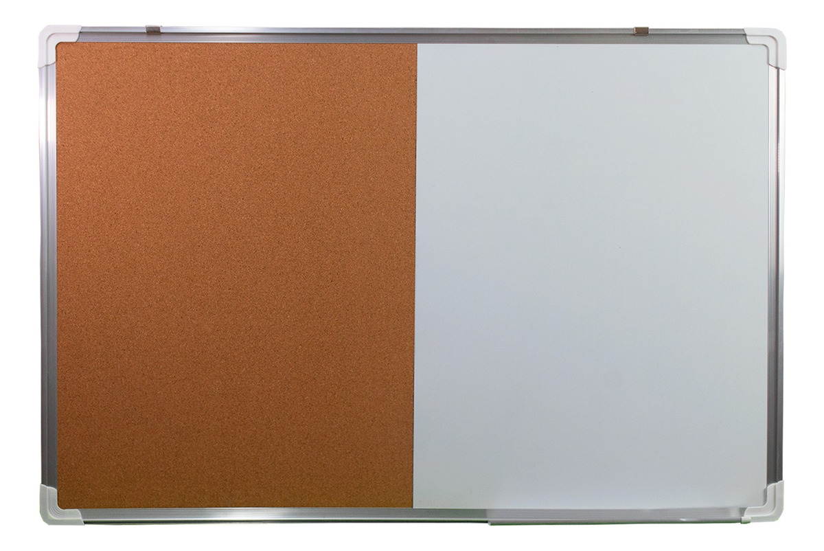 Foto 1 | Jauz Improvement Pizarron Mixto Magnetico Color Blanco con Corcho Medidas de 60x90cm (Mod.J0211)