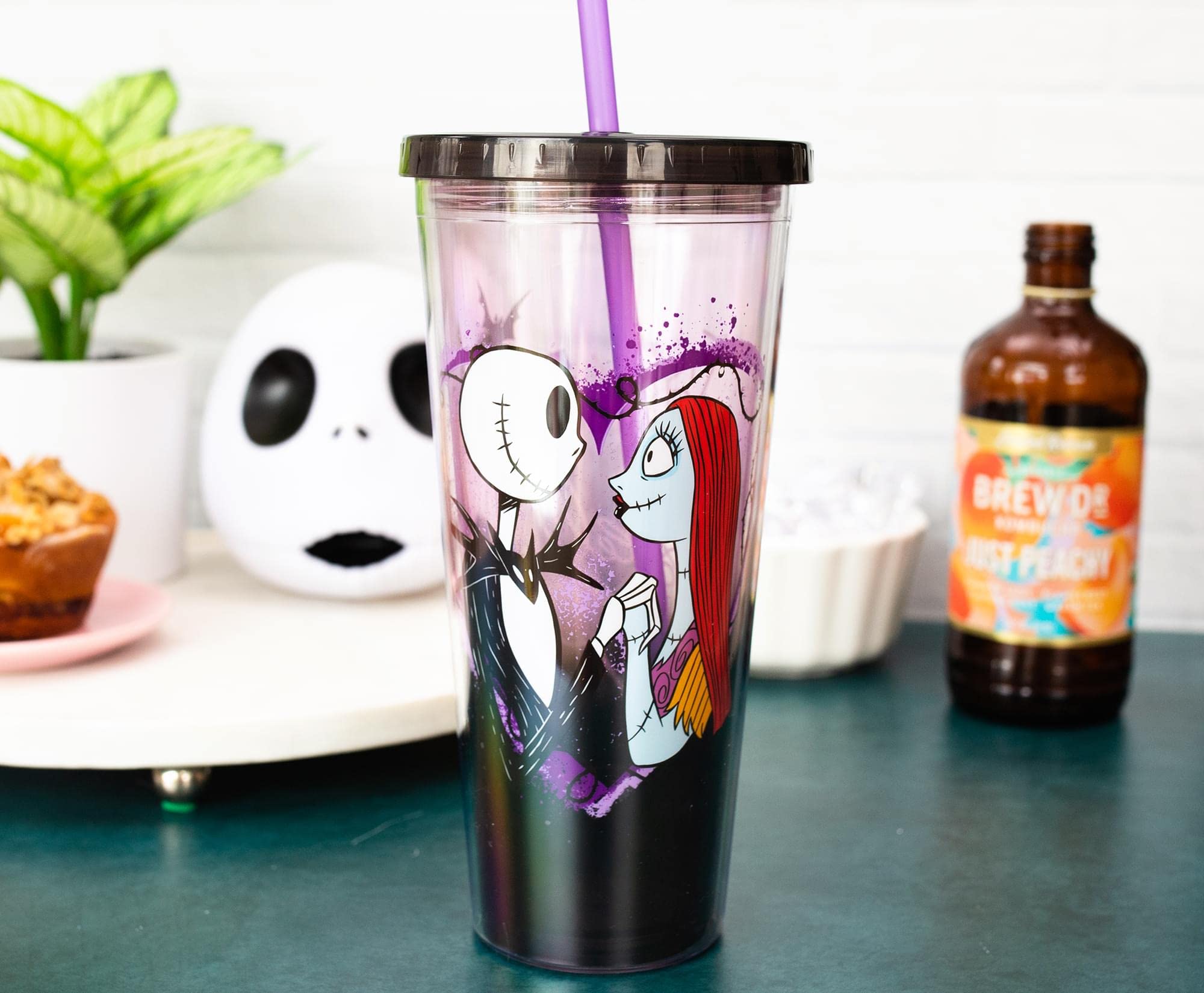 Foto 4 pulgar | Vaso Disney Pesadilla Antes de Navidad 700 Ml - Venta Internacional