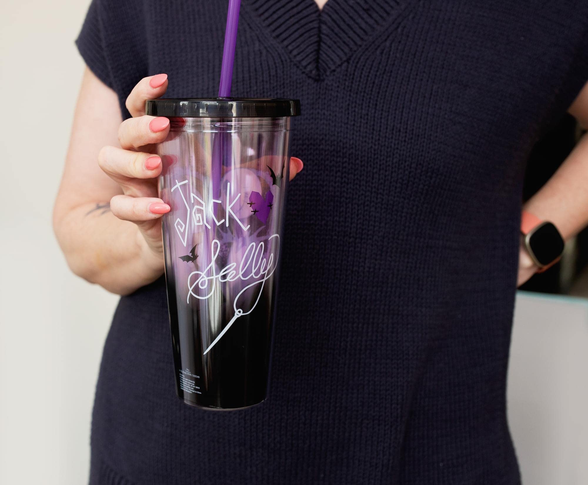 Foto 5 pulgar | Vaso Disney Pesadilla Antes de Navidad 700 Ml - Venta Internacional