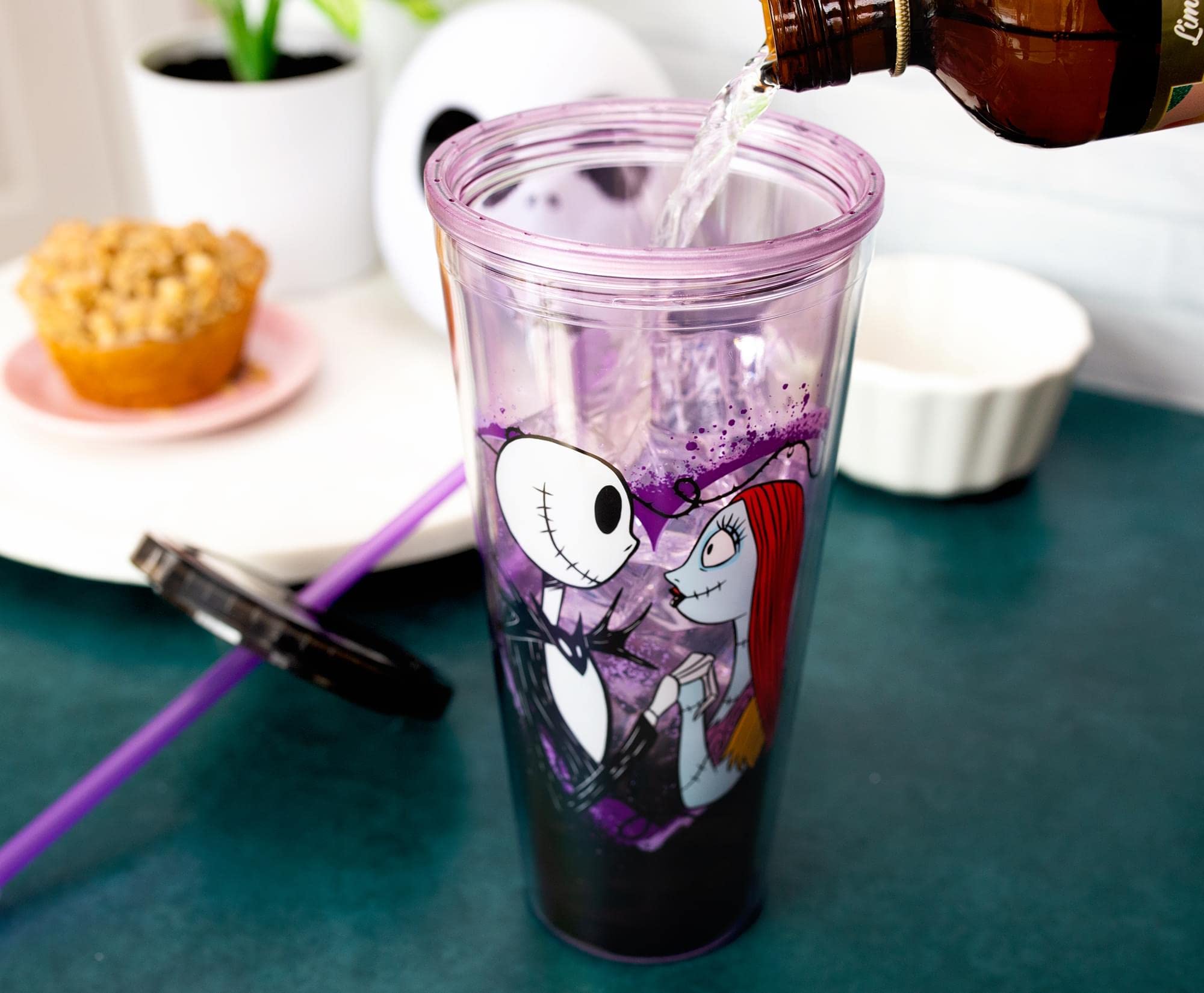 Foto 6 pulgar | Vaso Disney Pesadilla Antes de Navidad 700 Ml - Venta Internacional