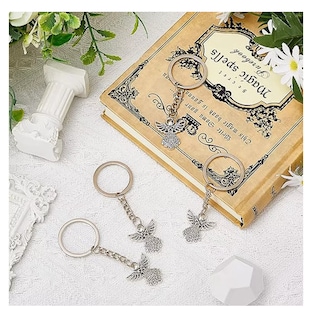 Foto 5 | Llaveros De Ángel Para Bautizo Regalo De Baby Shower 30 Pcs Plata
